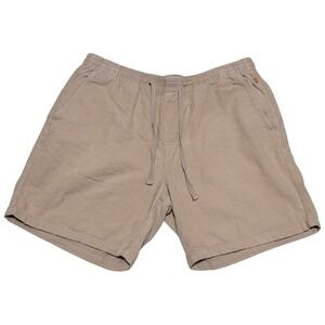 True Grit Tan Quality Goods Los‎ Angeles Tan Shorts Adult Large